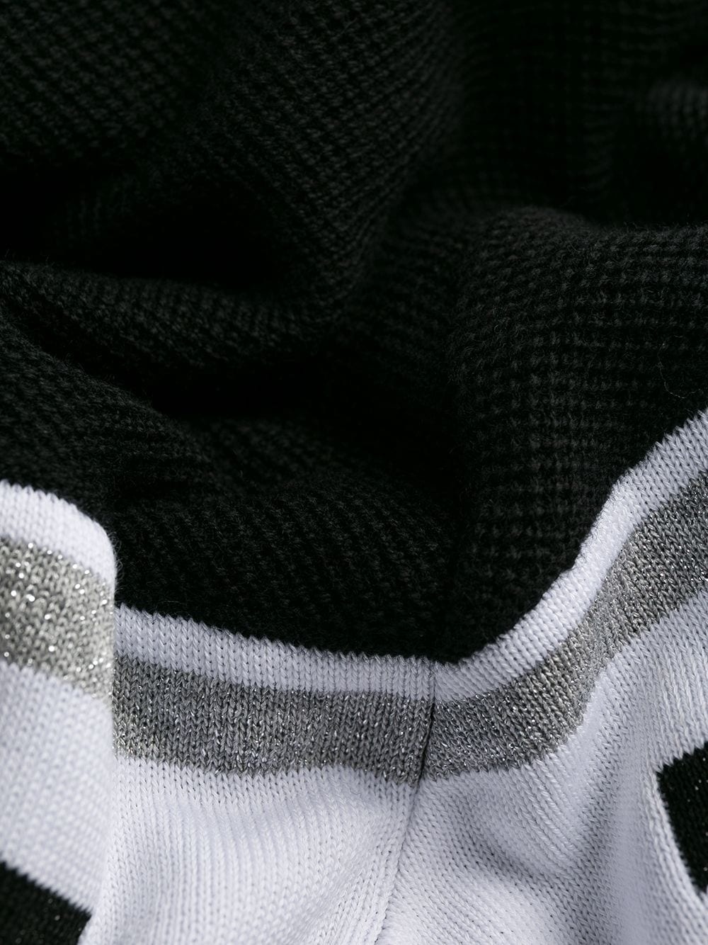 Shop Iceberg Knit Logo Print Jumper In Black