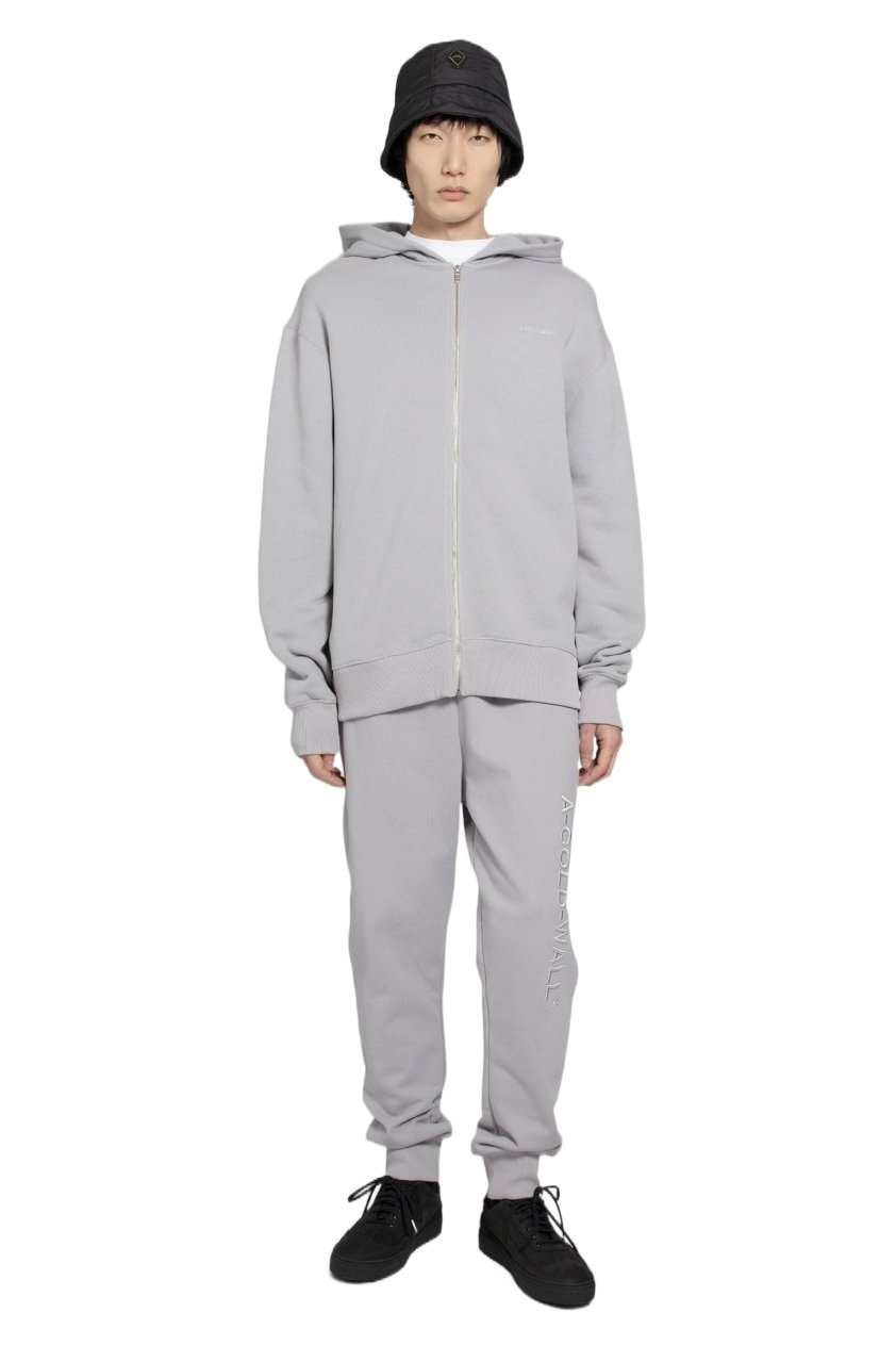 A-cold-wall* Embossed Logo Trackpants In White
