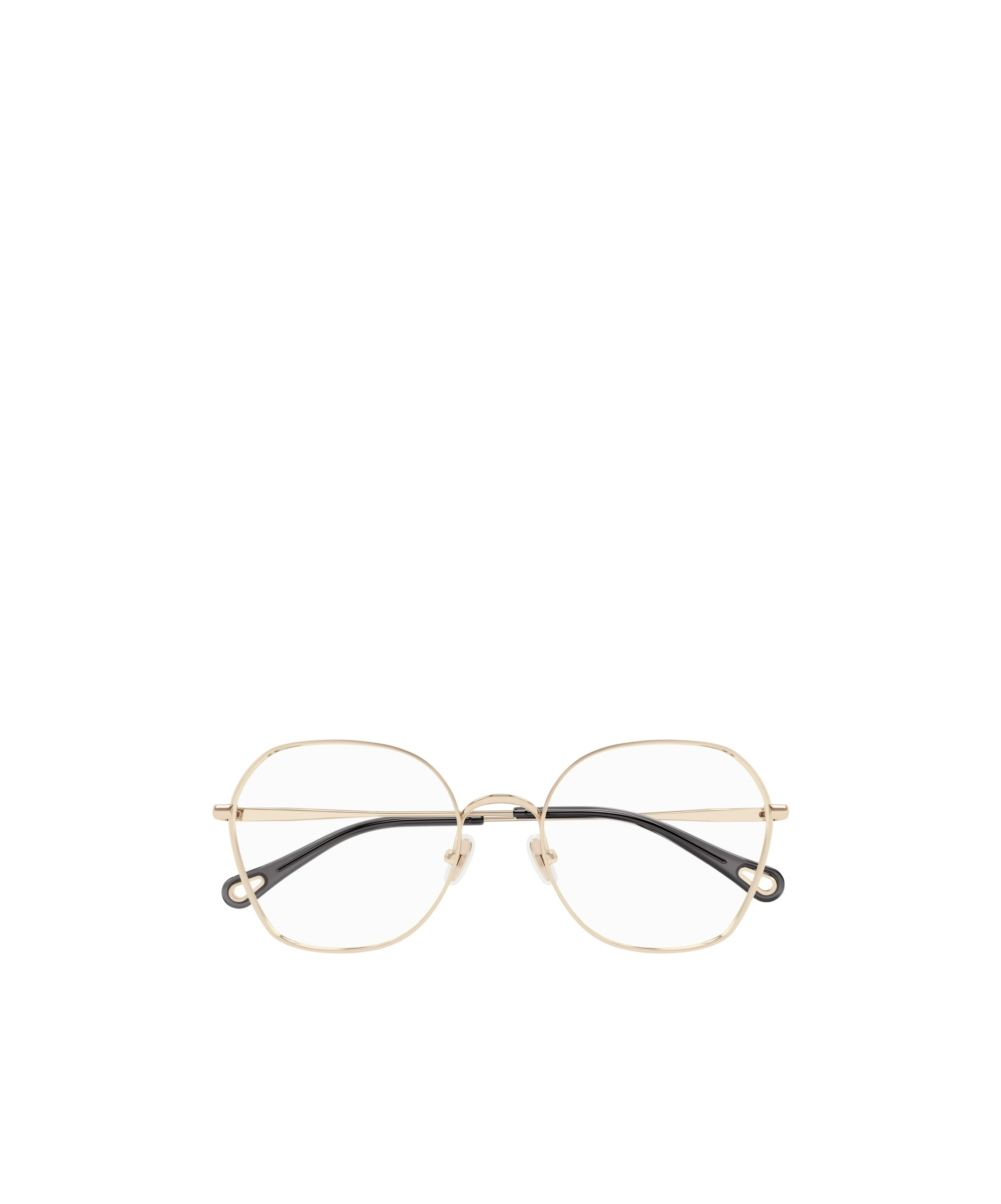 Chloé Eyewear Geometric-frame Glasses In Golden