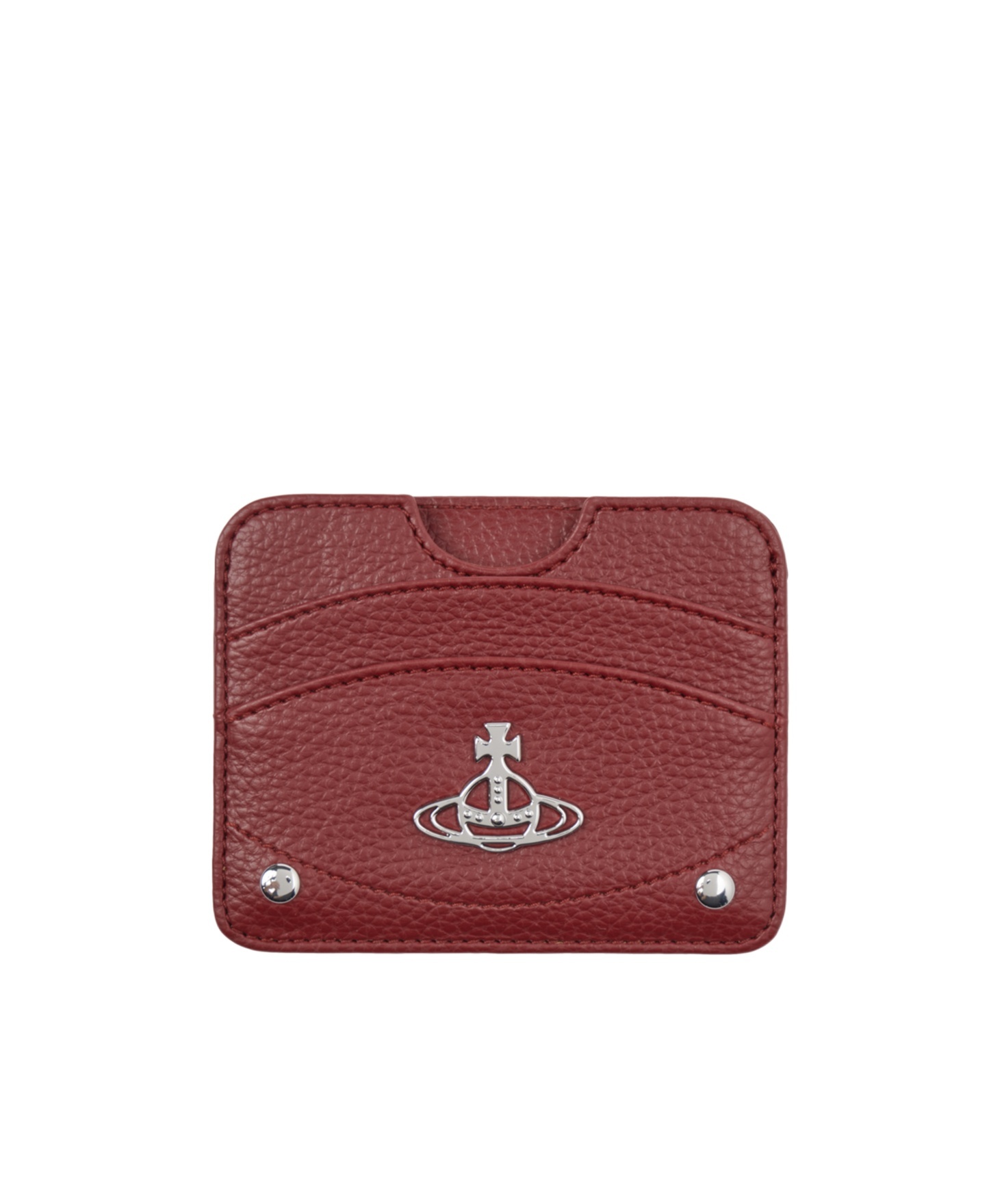 Vivienne Westwood Half Moon Card Bag In Red