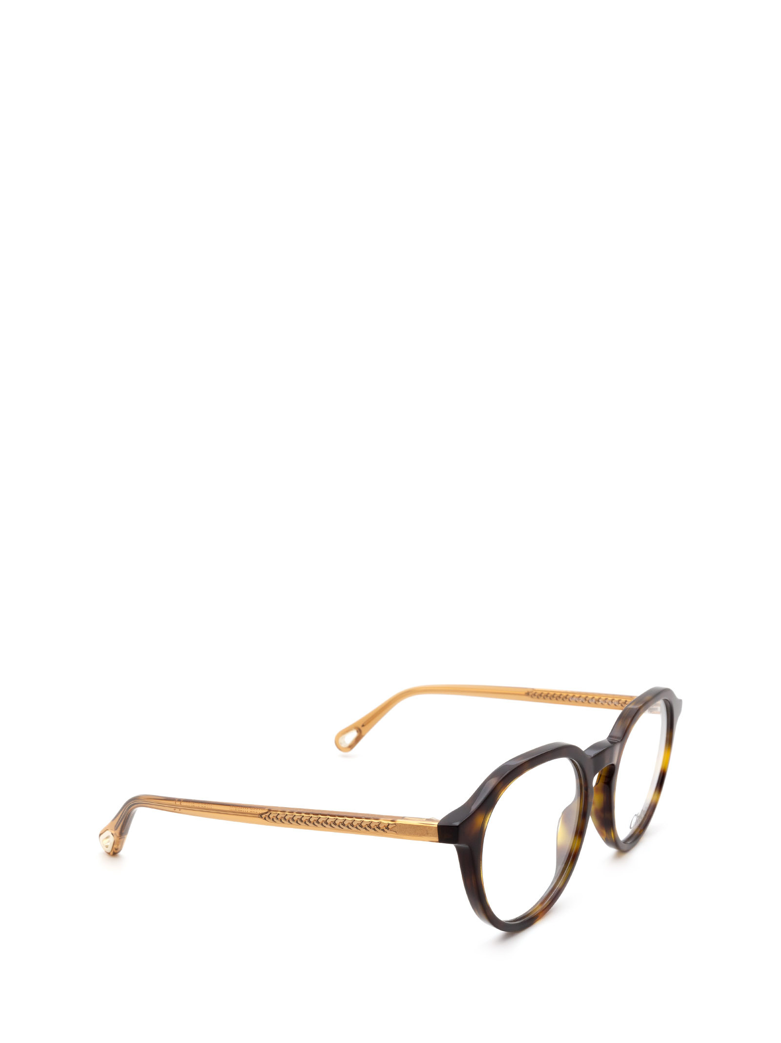 Chloé Round-frame Bio Acetate Optical Frames In Black