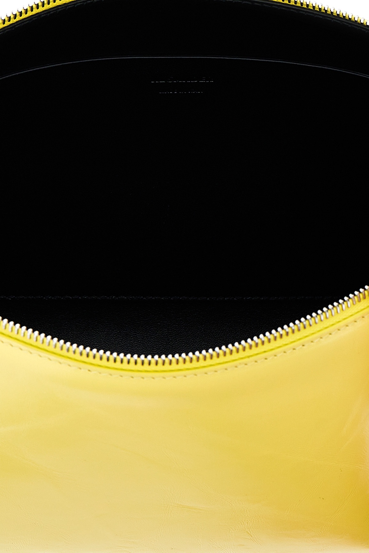 JIL SANDER LOGO-DEBOSSED CLUTCH BAG 