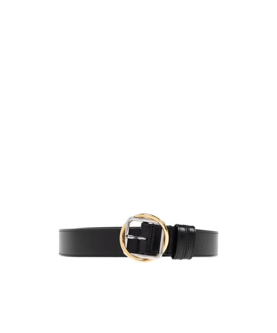 Jacquemus La Ceinture Salon Leather Belt In Black
