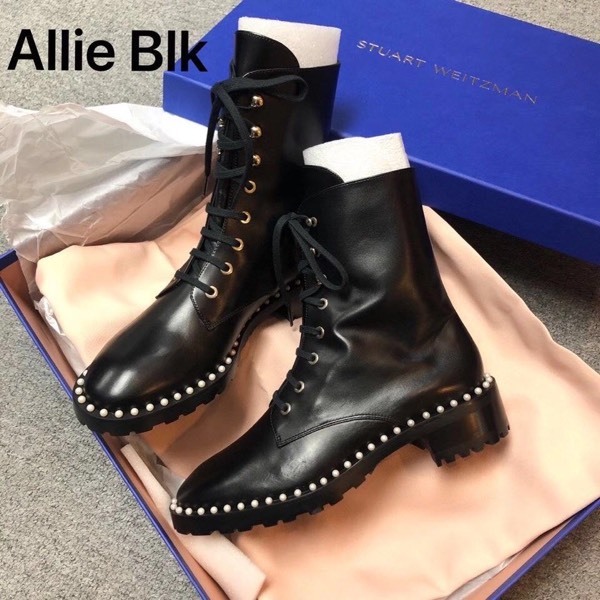 Stuart Weitzman Allie Pearl Ankle Boots In Multi