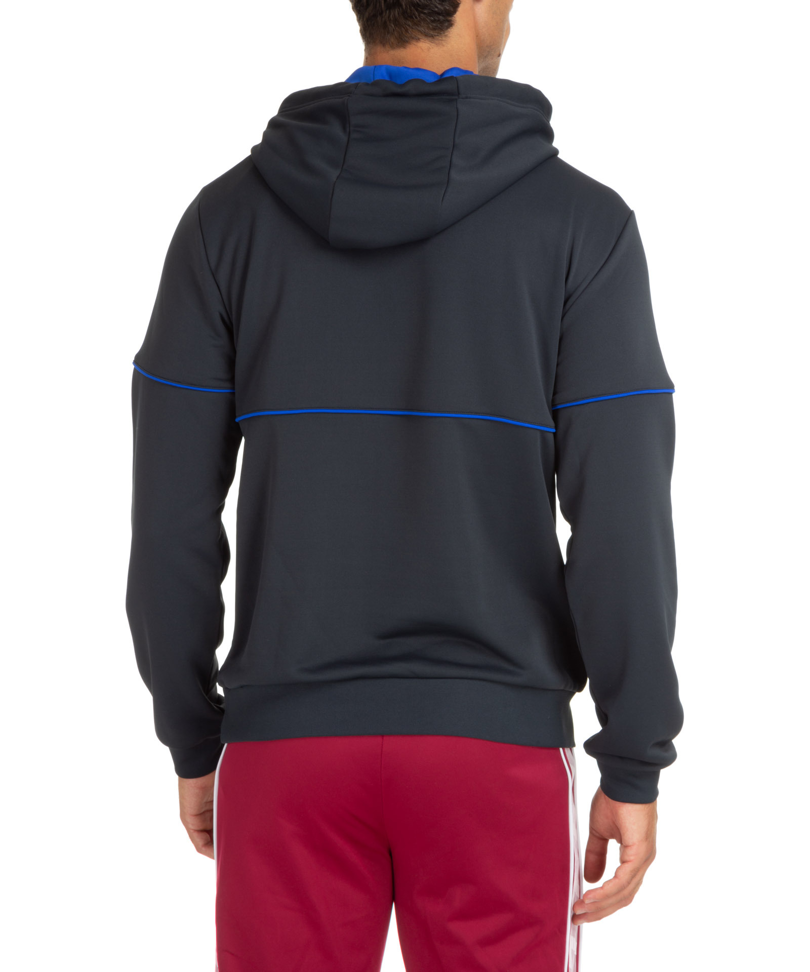 Ea7 Logo Pattern Sweater In Black