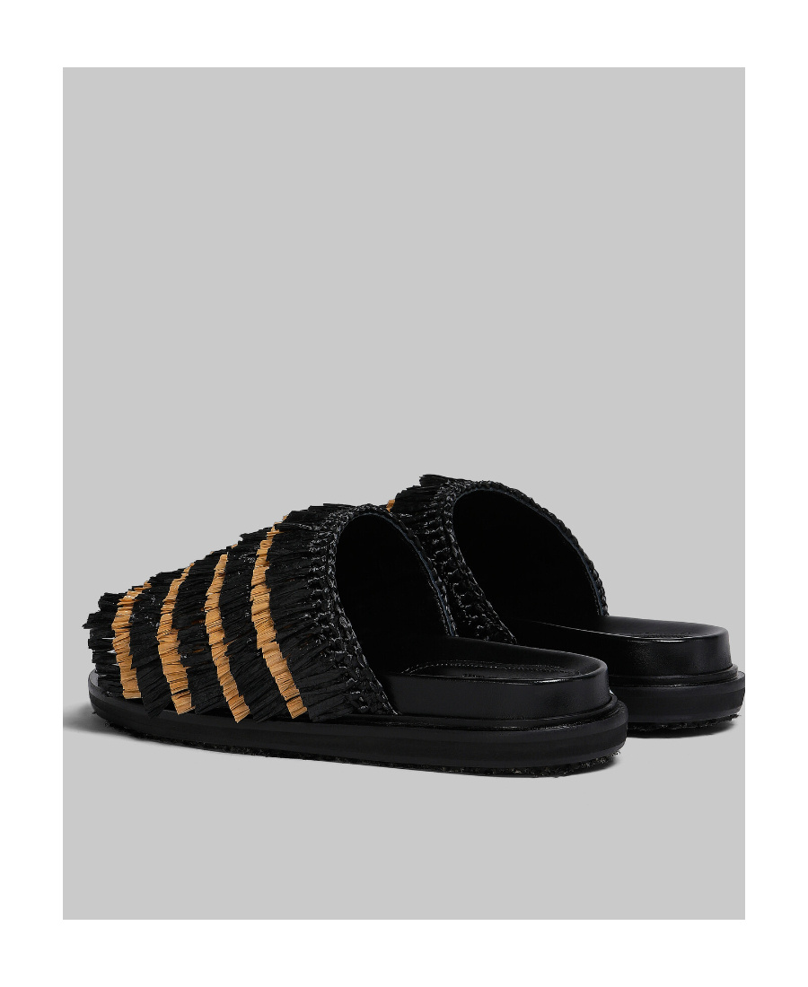 Marni Opent-toe Sandals In Black