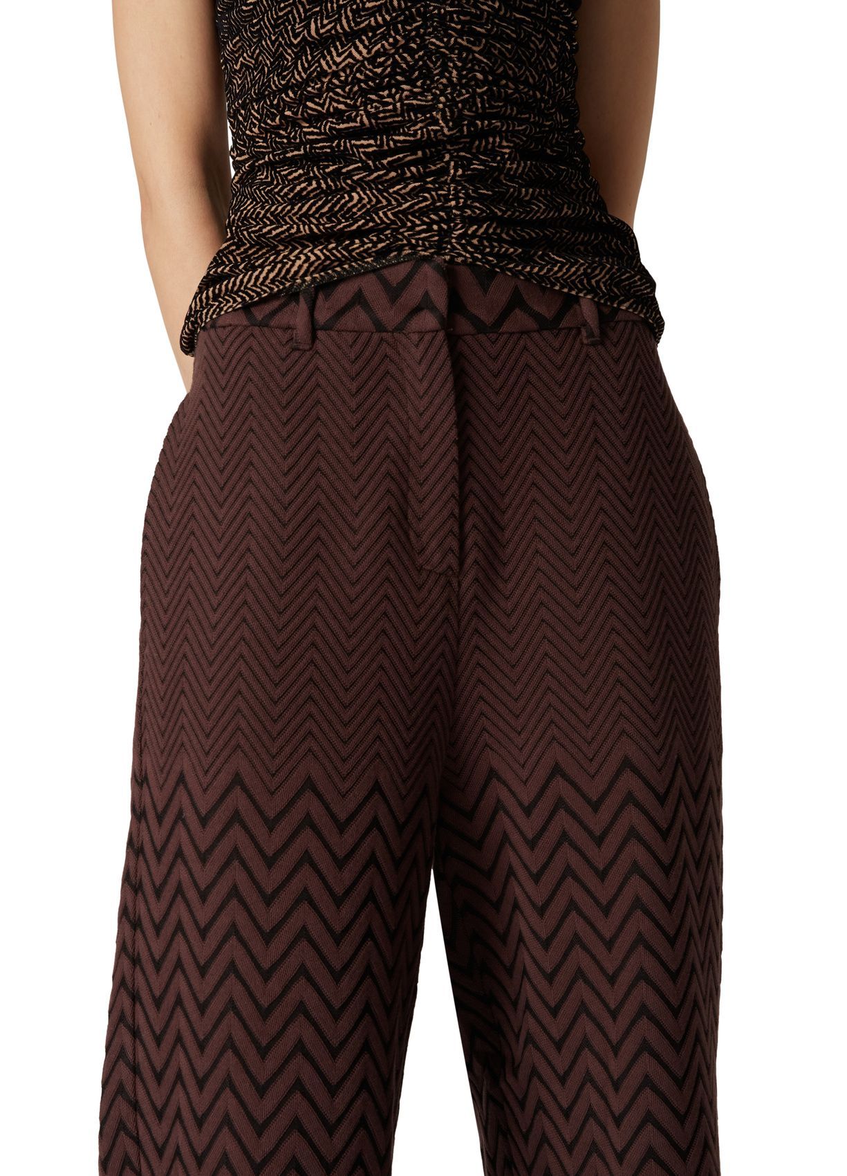 MISSONI BELT LOOPS SLACKS