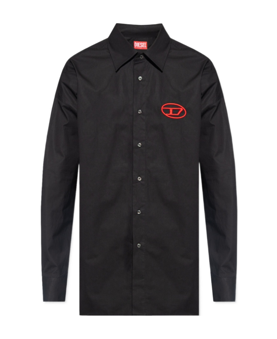 Diesel S-simply-d Shirt In Black