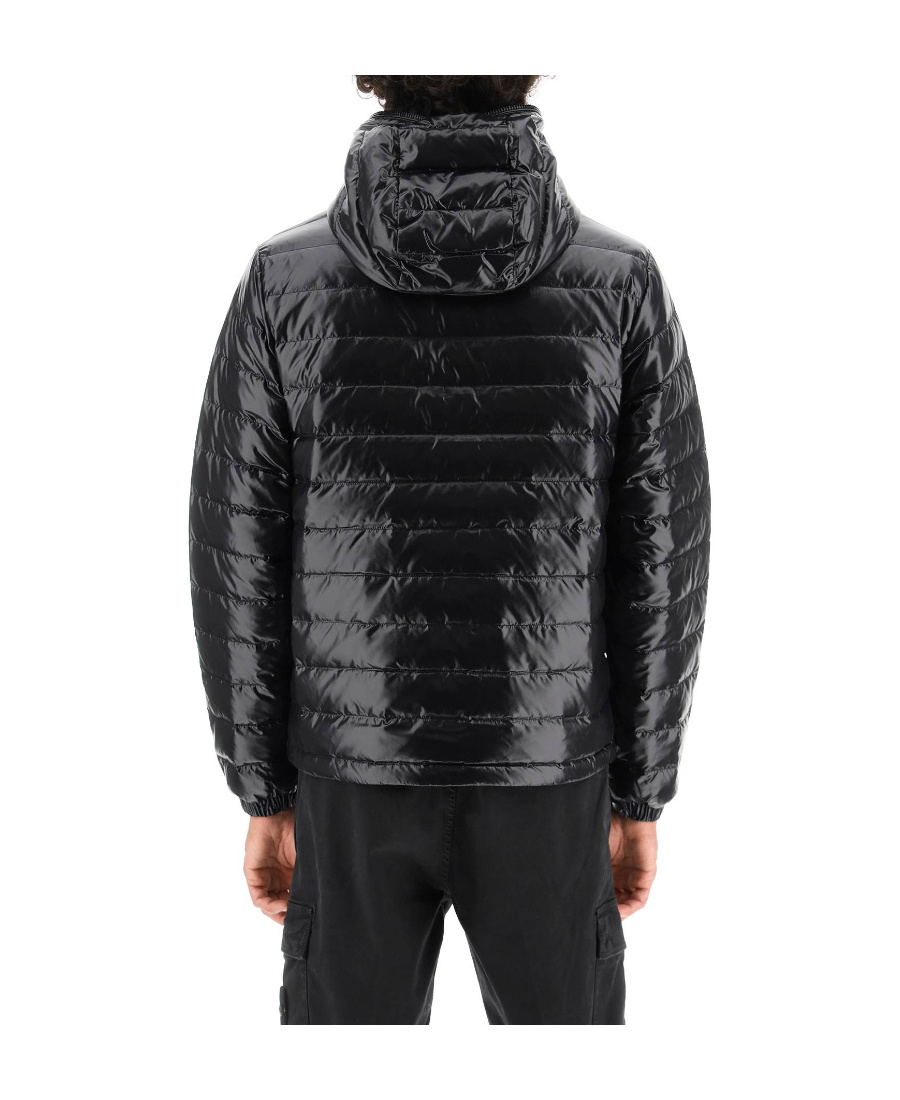 Duvetica High-shine Padded Jacket In Black