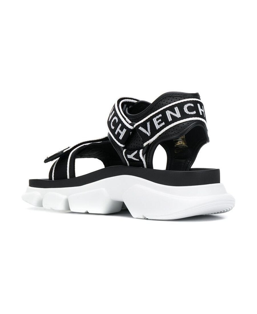 Givenchy Jaw Chunky Sandals In Black