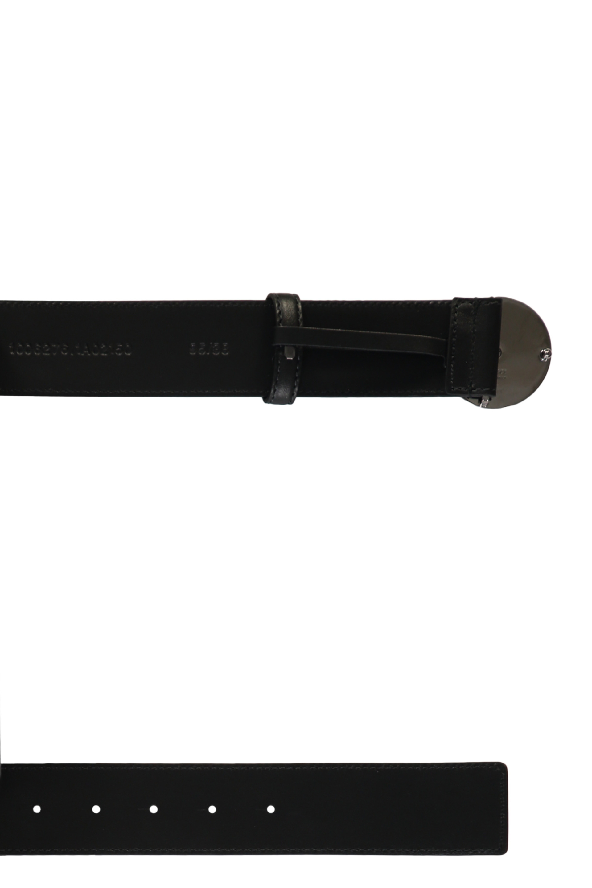Versace Reversible Belt The Jellyfish In Black