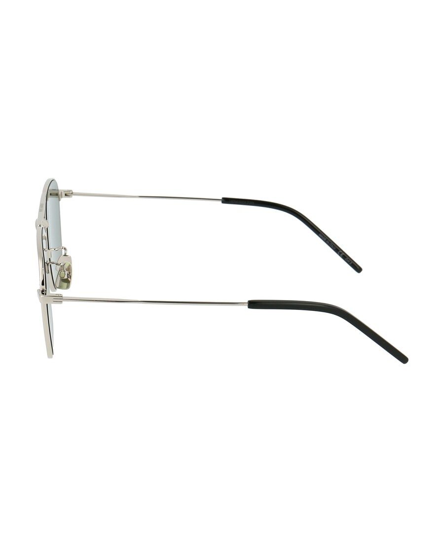 Saint Laurent Sl309 Aviator-style Sunglasses In Gray