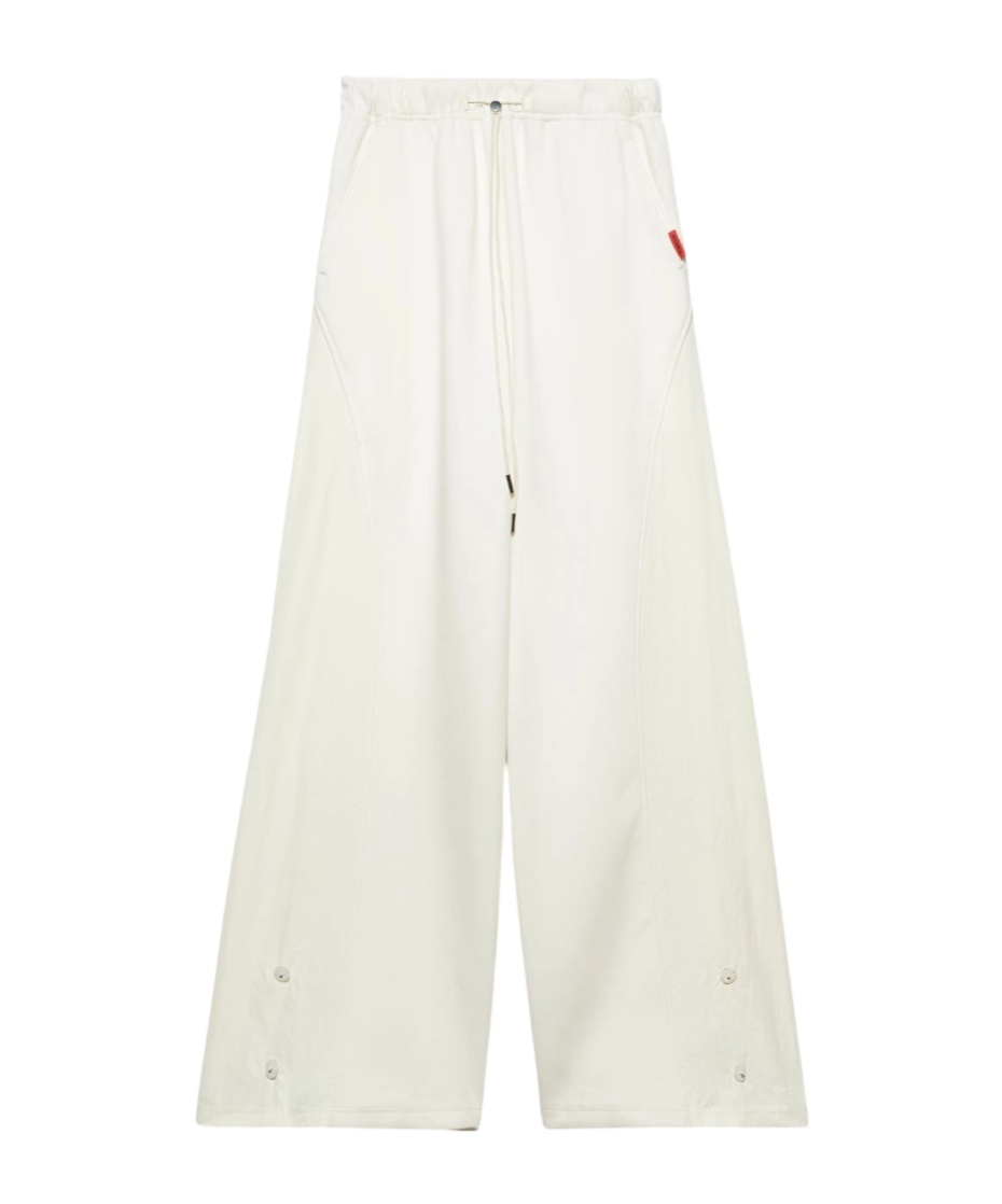 Maxco. Cotton-blend And Nylon Joggers In White