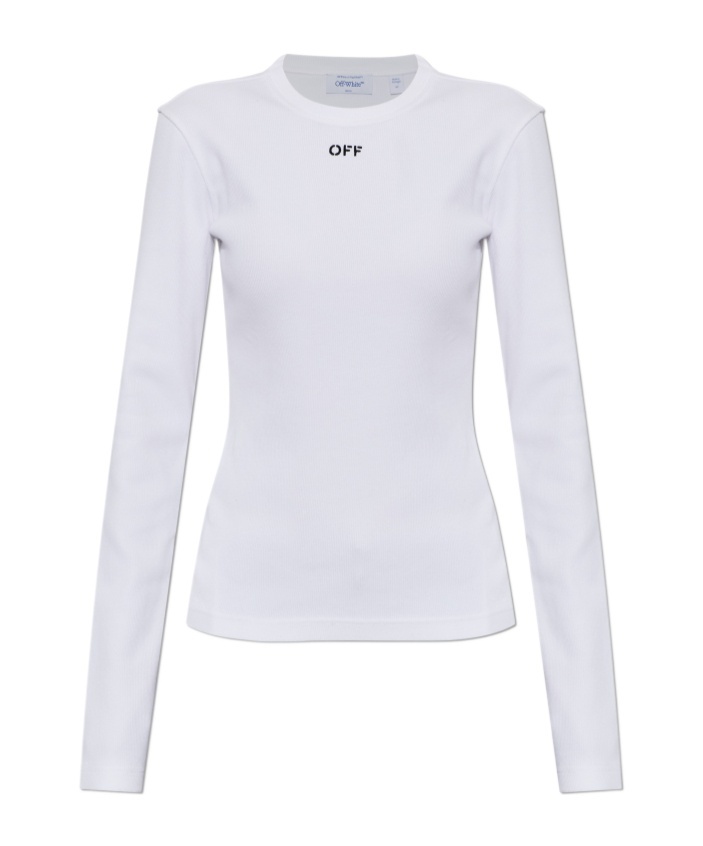 Off-white Long-sleeve T-shirt In White