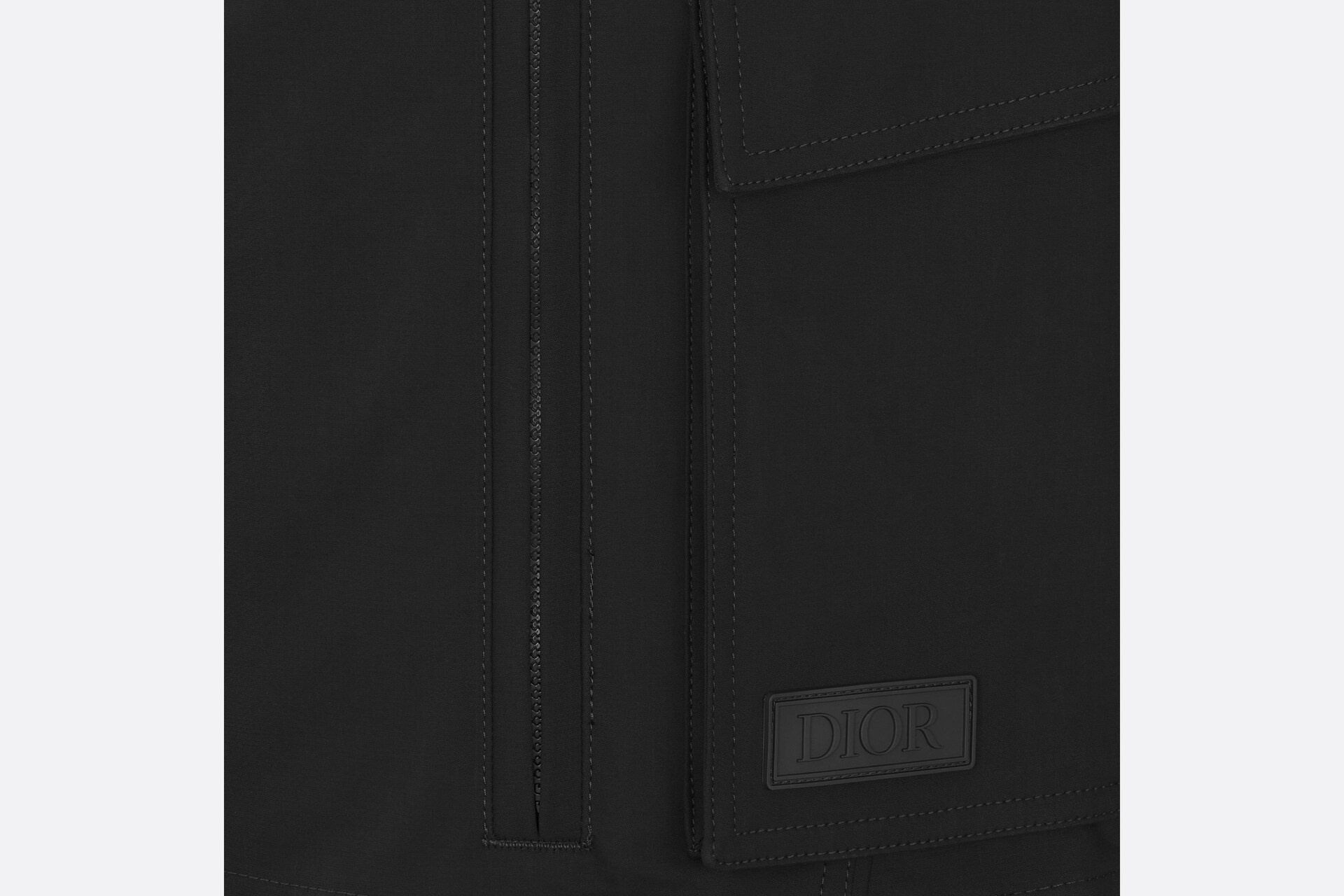 Dior Logo Work Shorts In Black