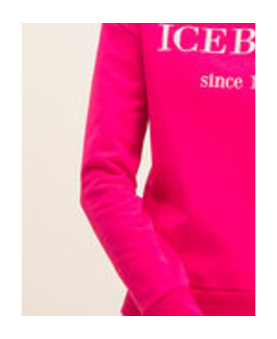 Iceberg Round-neck Pullover In Pink