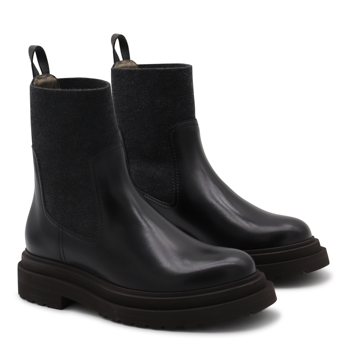 Brunello Cucinelli Platform Chelsea Boots