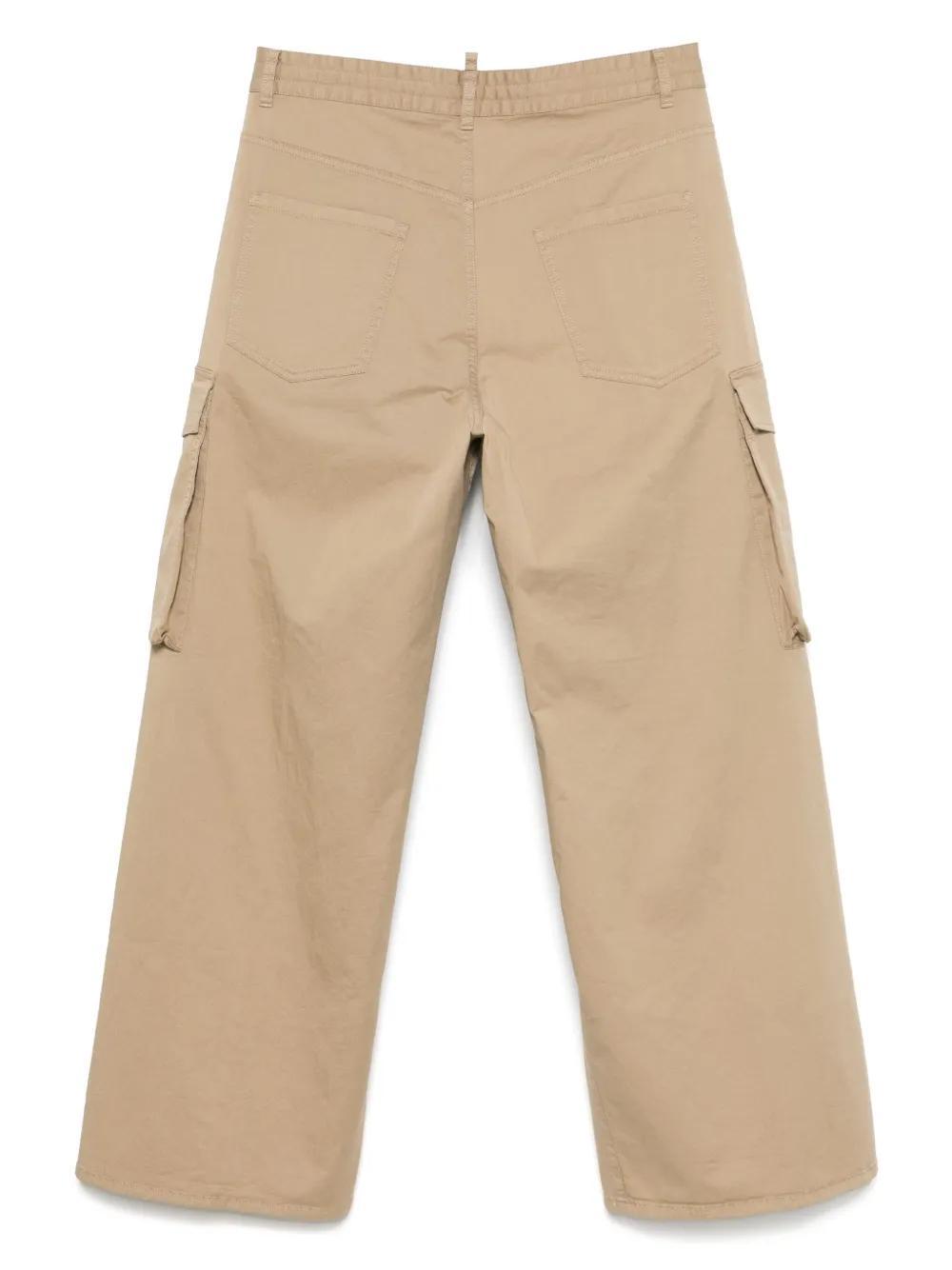Dsquared2 Cargo Trousers In Neutral