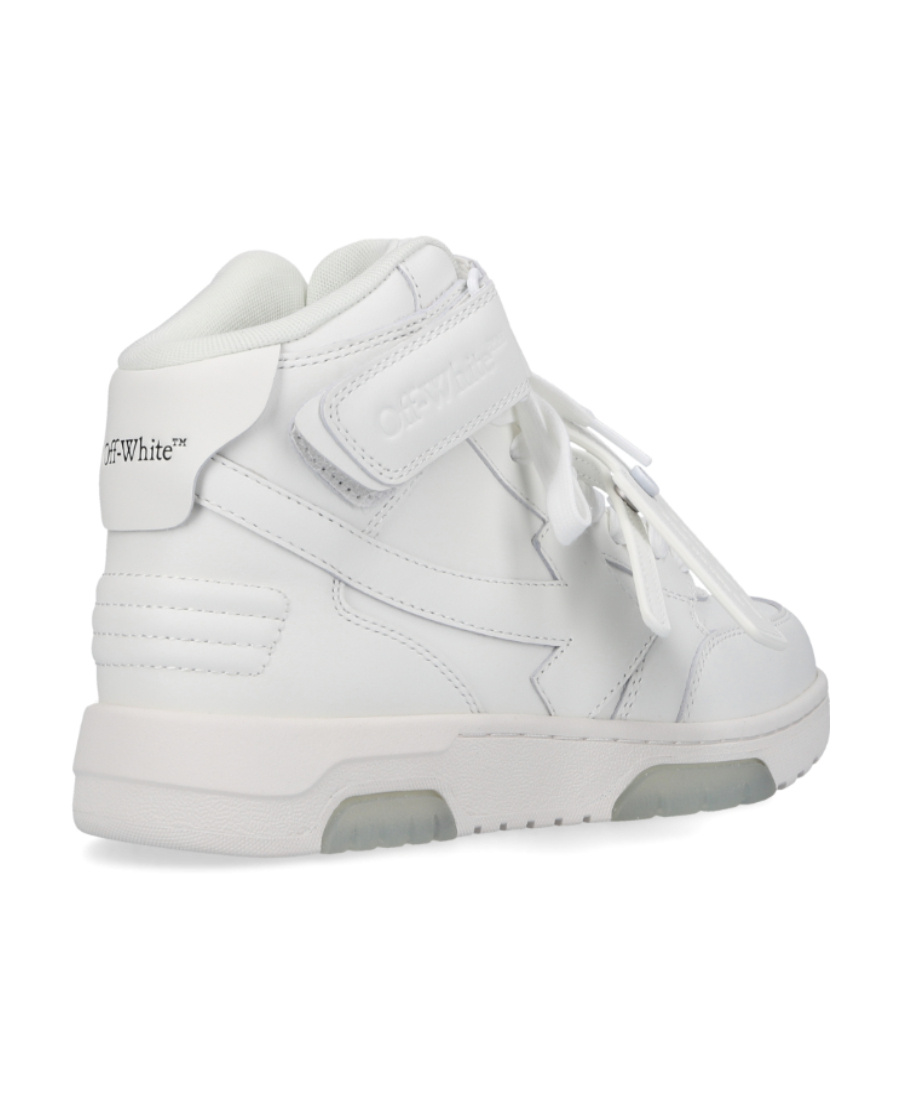Shop Off-white Out Of Office Mid-rise Sneakers In White