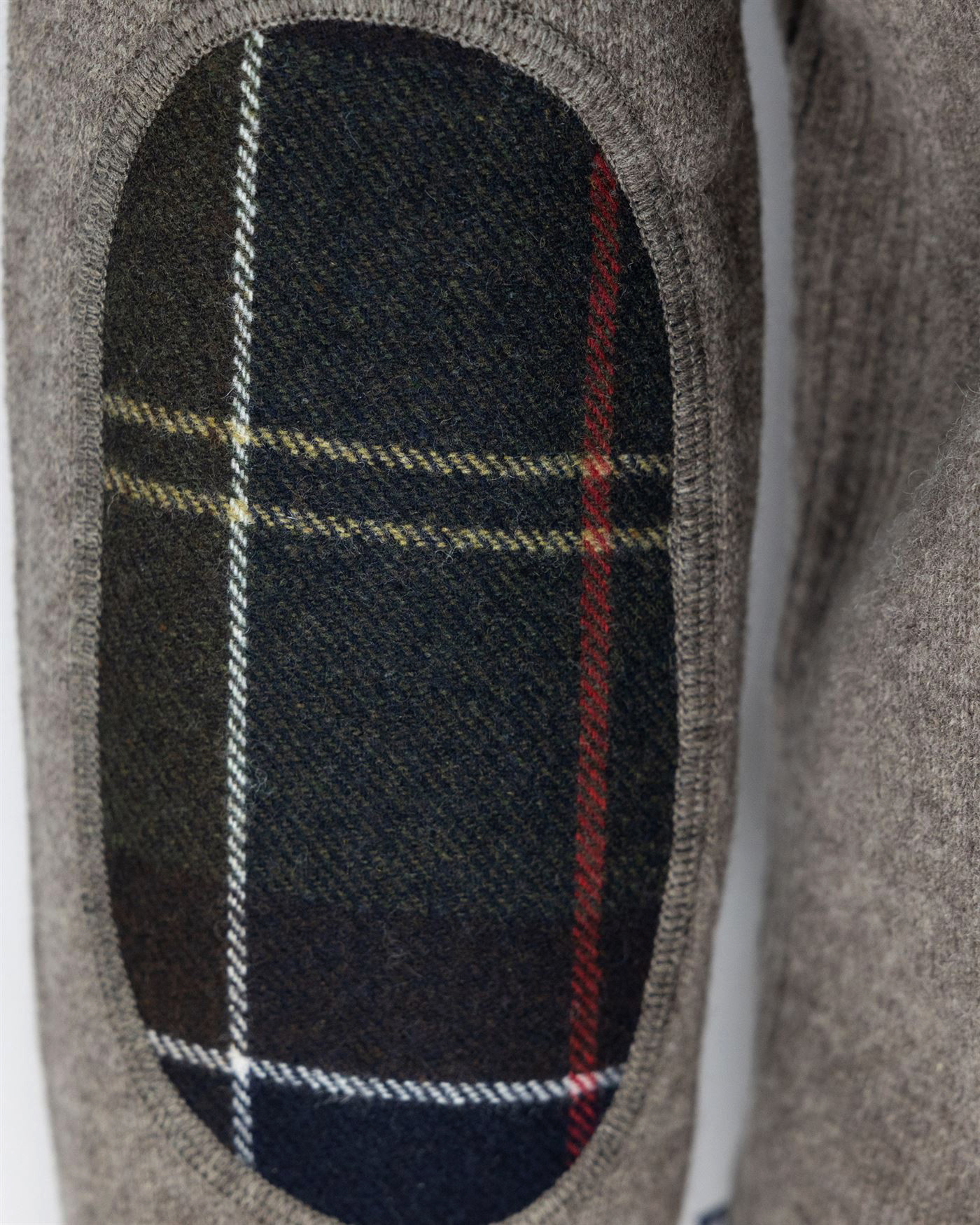 Barbour Crewneck Knitted Jumper In Black