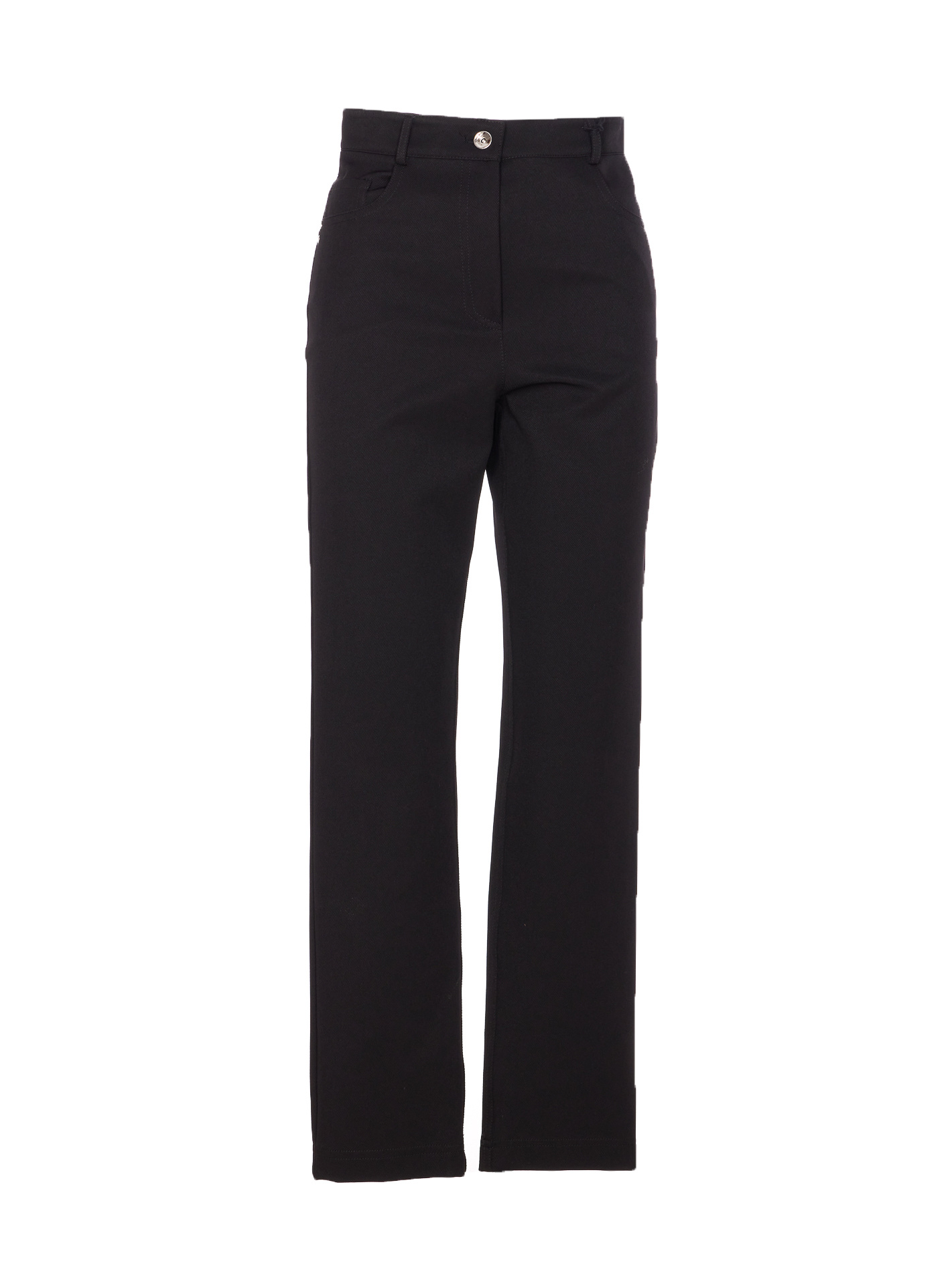 Patrizia Pepe Slim Fit Pants In Black