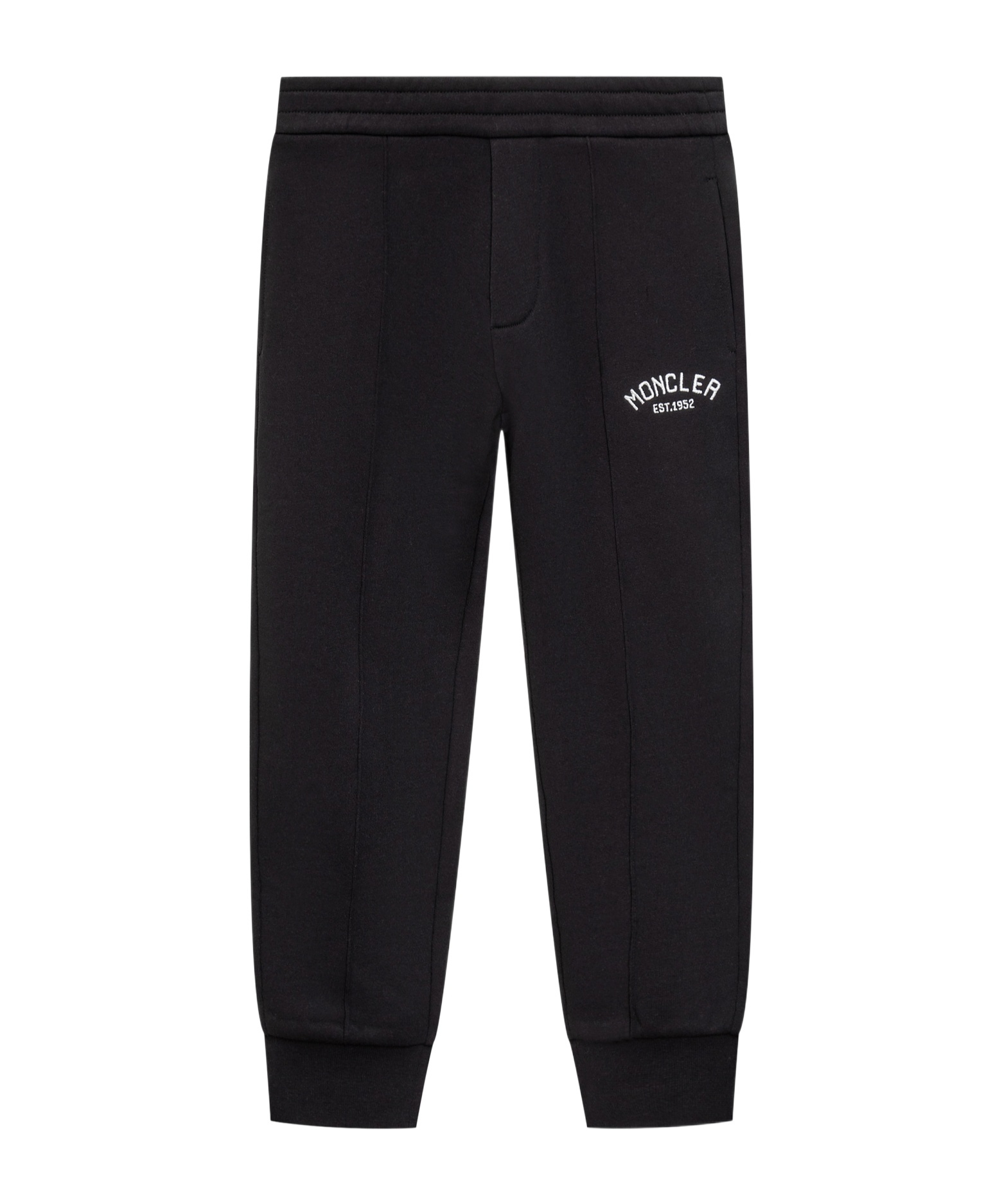 Moncler Logo Pants In Black