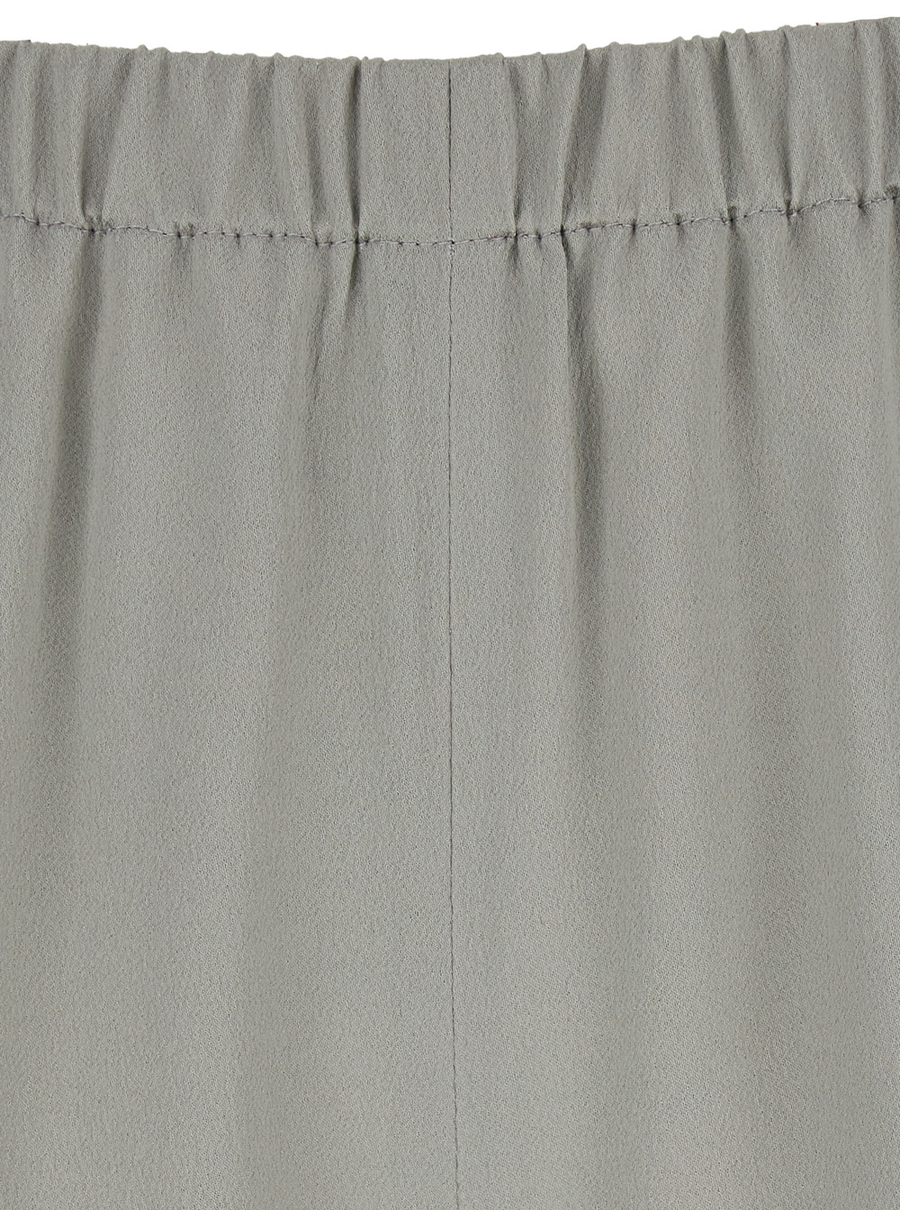Antonelli 'rapolano' Creen Pants With Elastic Waist And Wide Leg In Gray