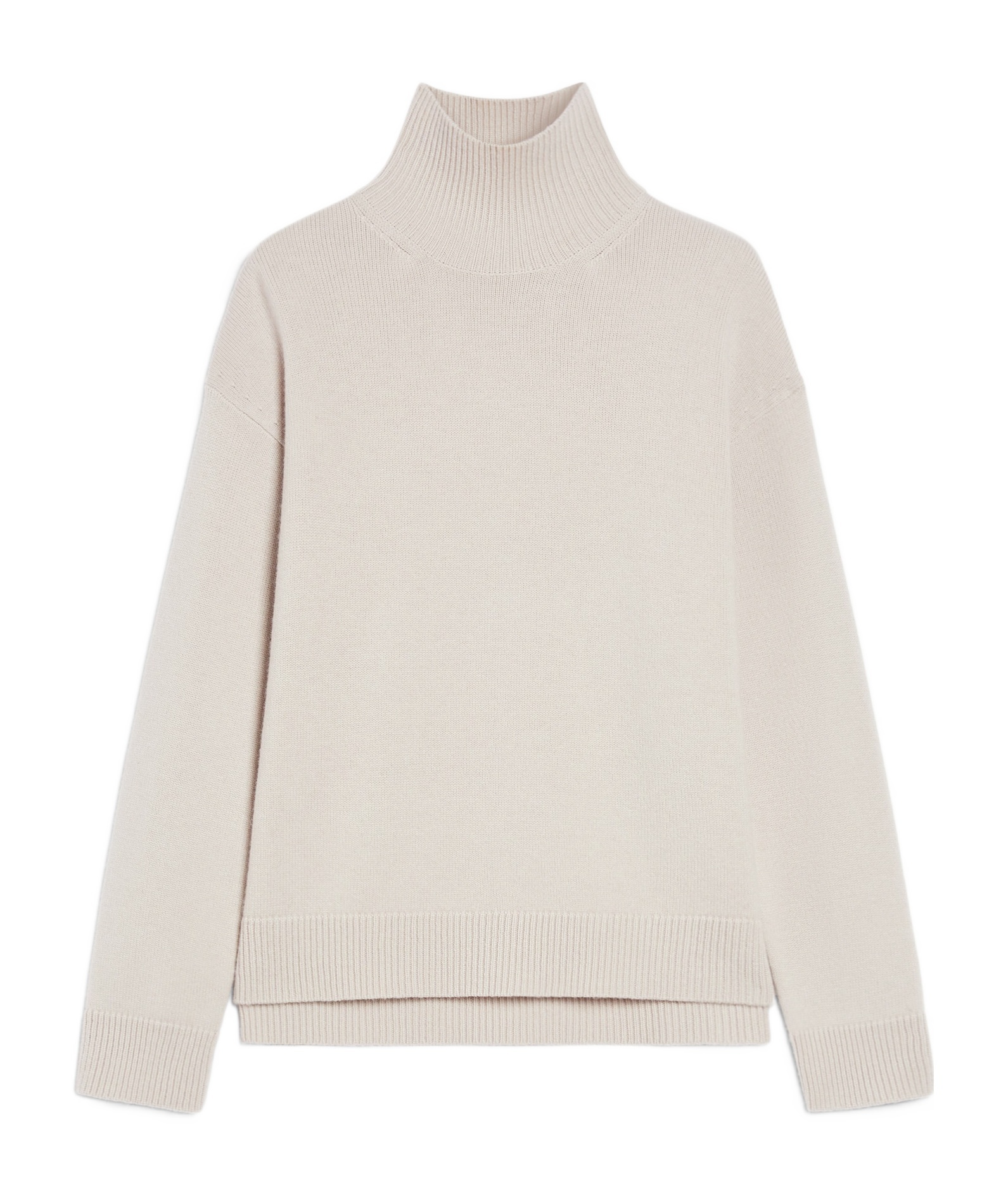 Max Mara Wool And Cashmere Turtlenecks In White
