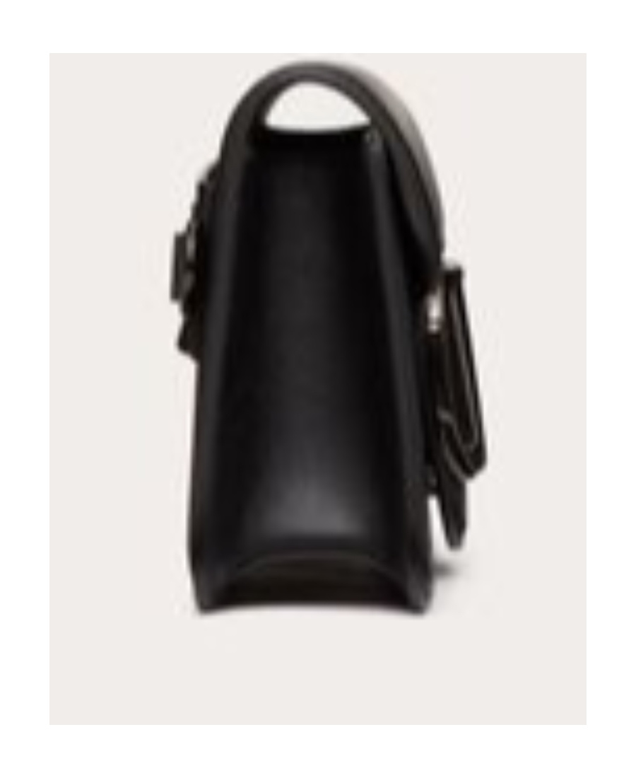Valentino Vlogo Shoulder Bag In Black