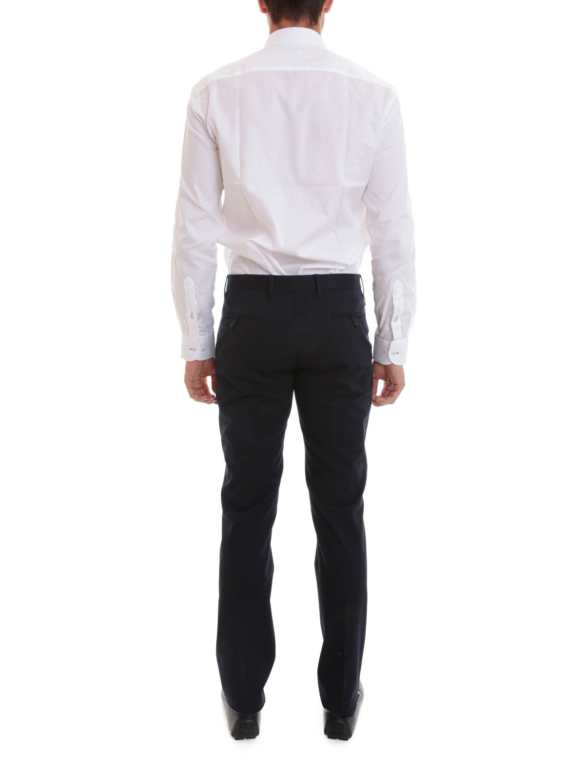 ARMANI COLLEZIONI TAPERED CASUAL PANTS