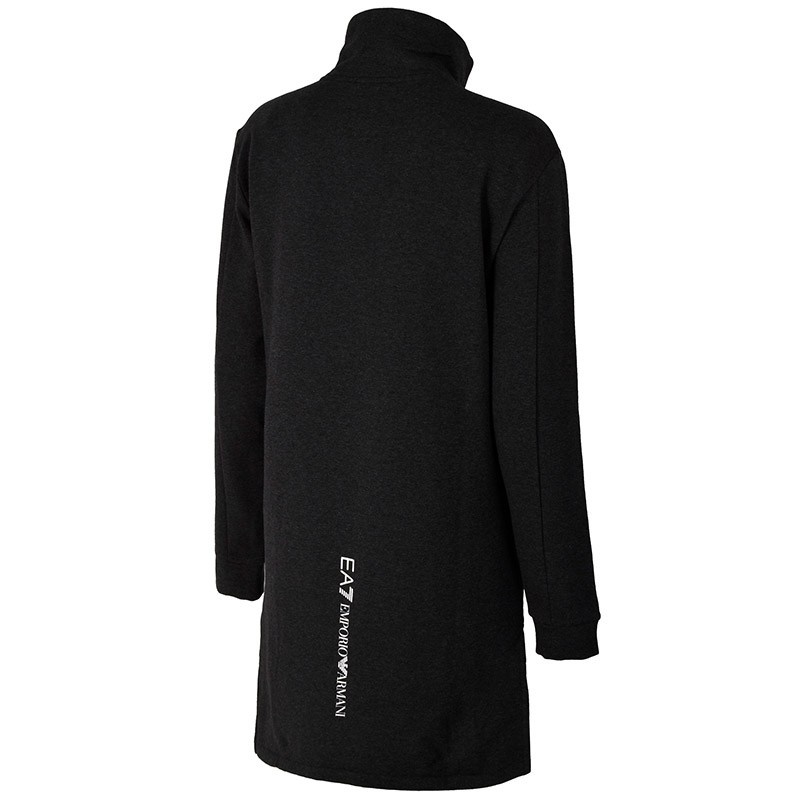 EA7 LONG-SLEEVED SLIT DRESS