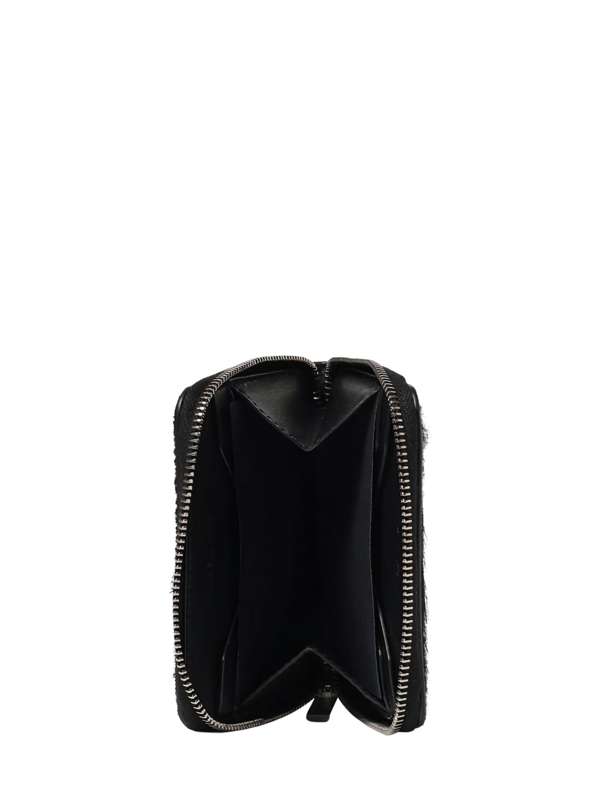 Rick Owens Zip Wallet In Black