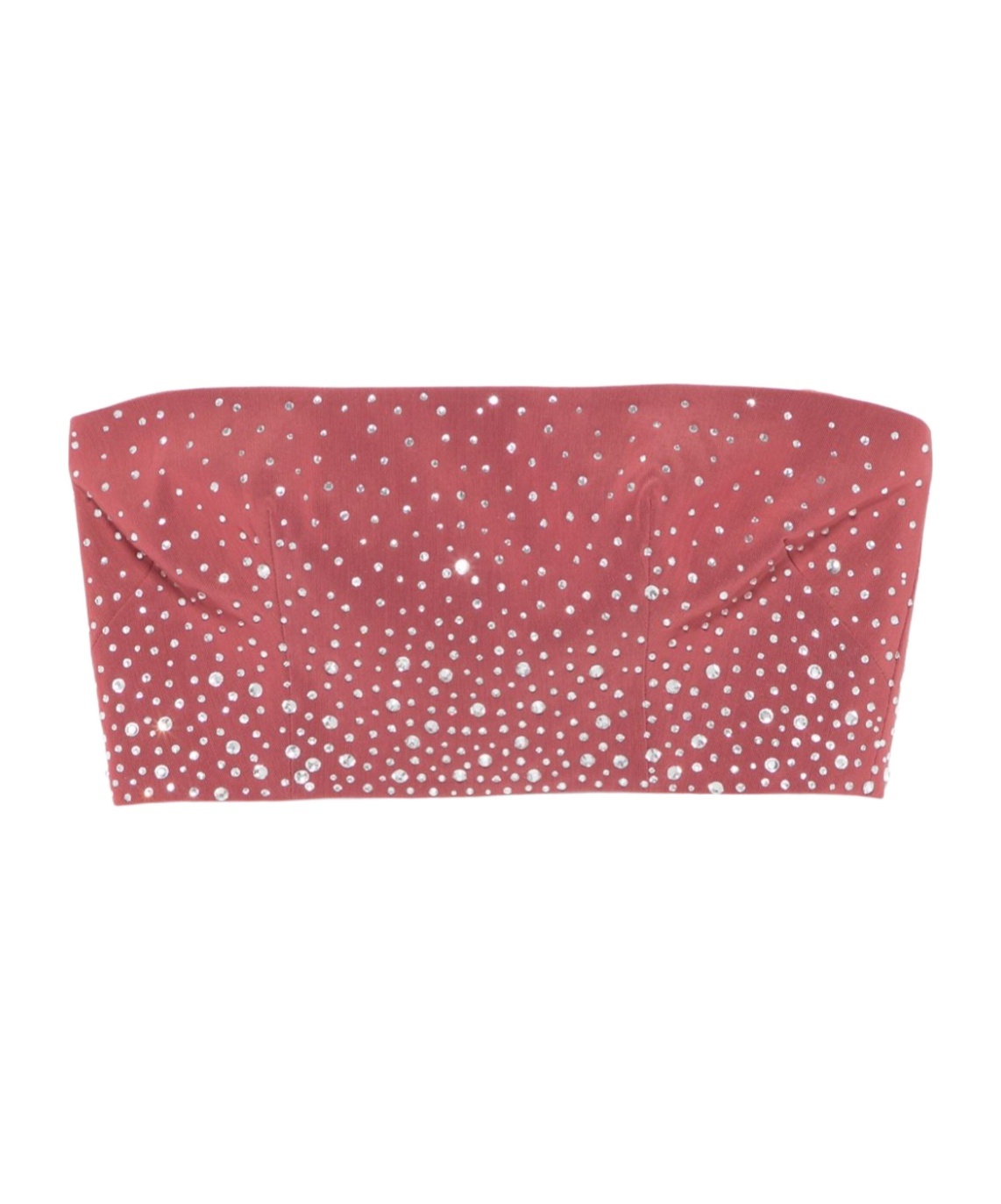 Alex Perry Crystal-embellished Top In Pink