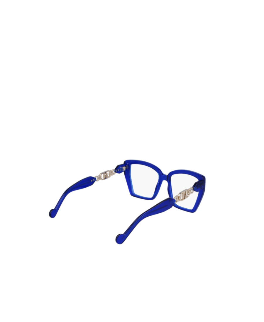 Liu •jo Logo Flat Mirror In Blue