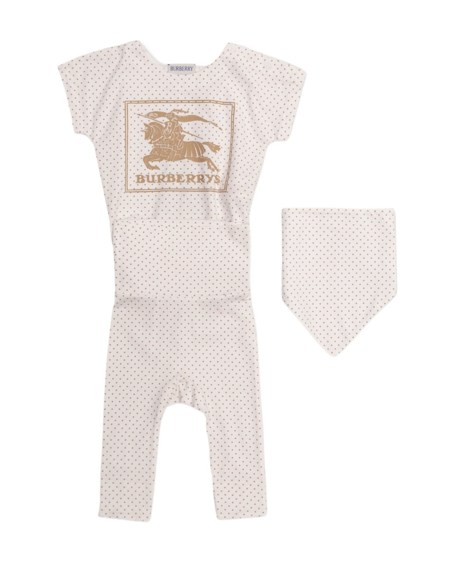 Burberry Ekd-print Gift Set (set Of Three) In White