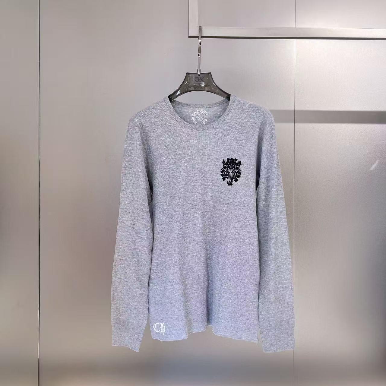 Chrome Hearts Long-sleeved T-shirt In Grey