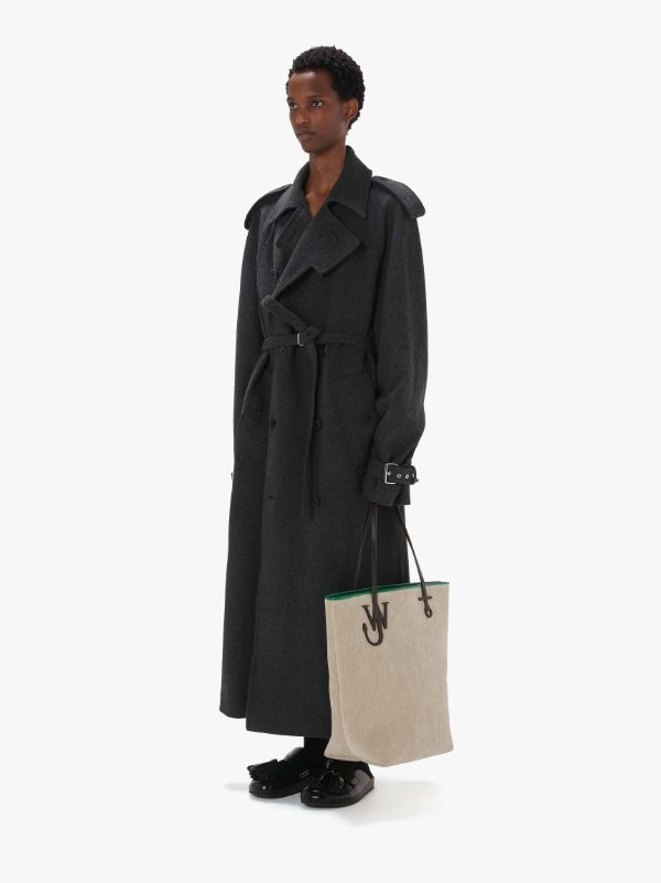 Jw Anderson J.w. Anderson Tall Anchor Tote Bag In Nude