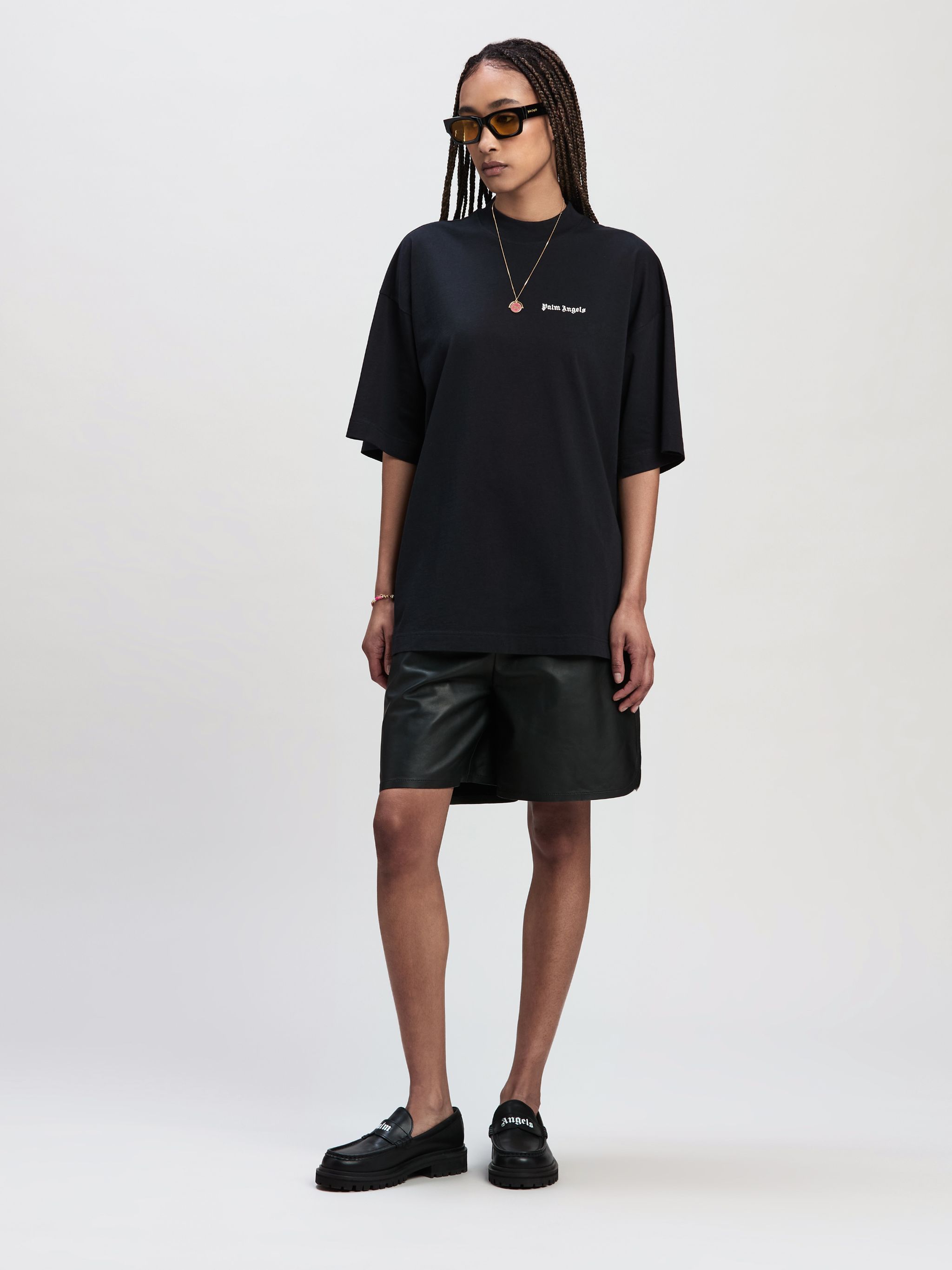 Palm Angels Logo-embroidered T-shirts (pack Of Three) In White