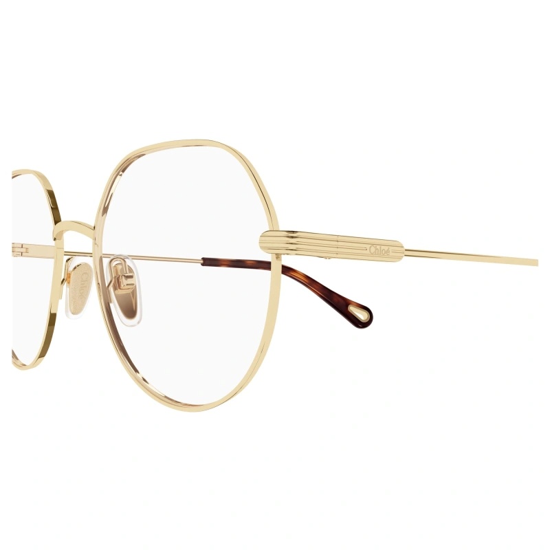 Chloé Benjamine Round-frame Glasses In White
