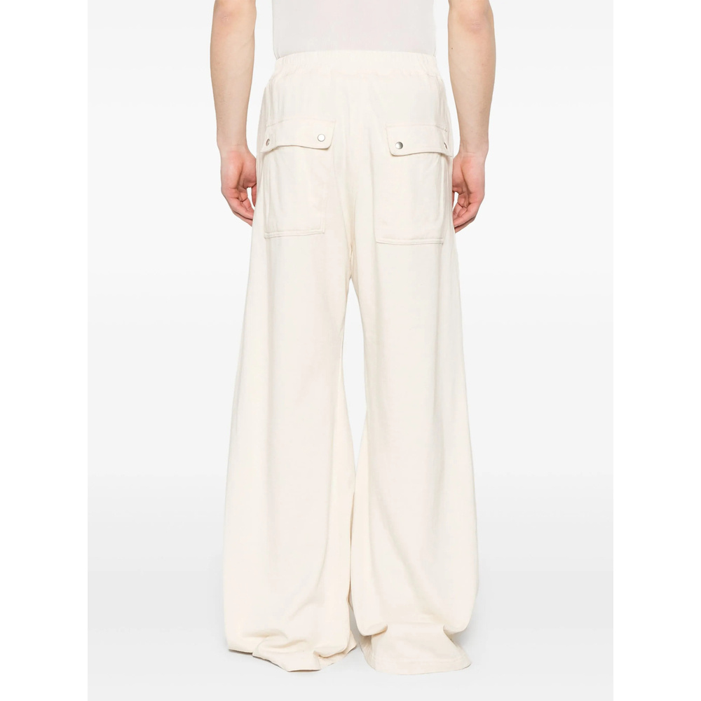 Rick Owens Drkshdw Geth Belas Track Pants In Light Beige