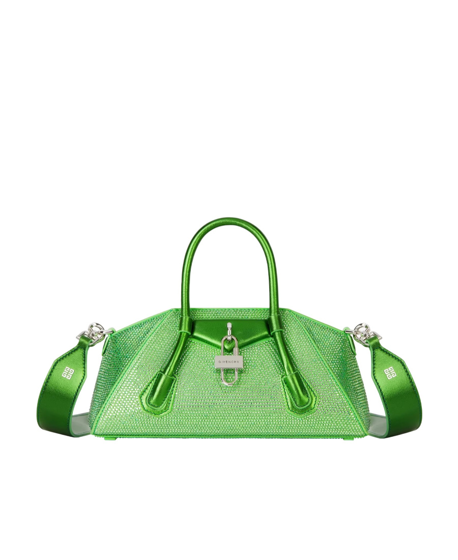 GIVENCHY GIVENCHY ANTIGONA EMBELLISHED MINI TOP HANDLE BAG