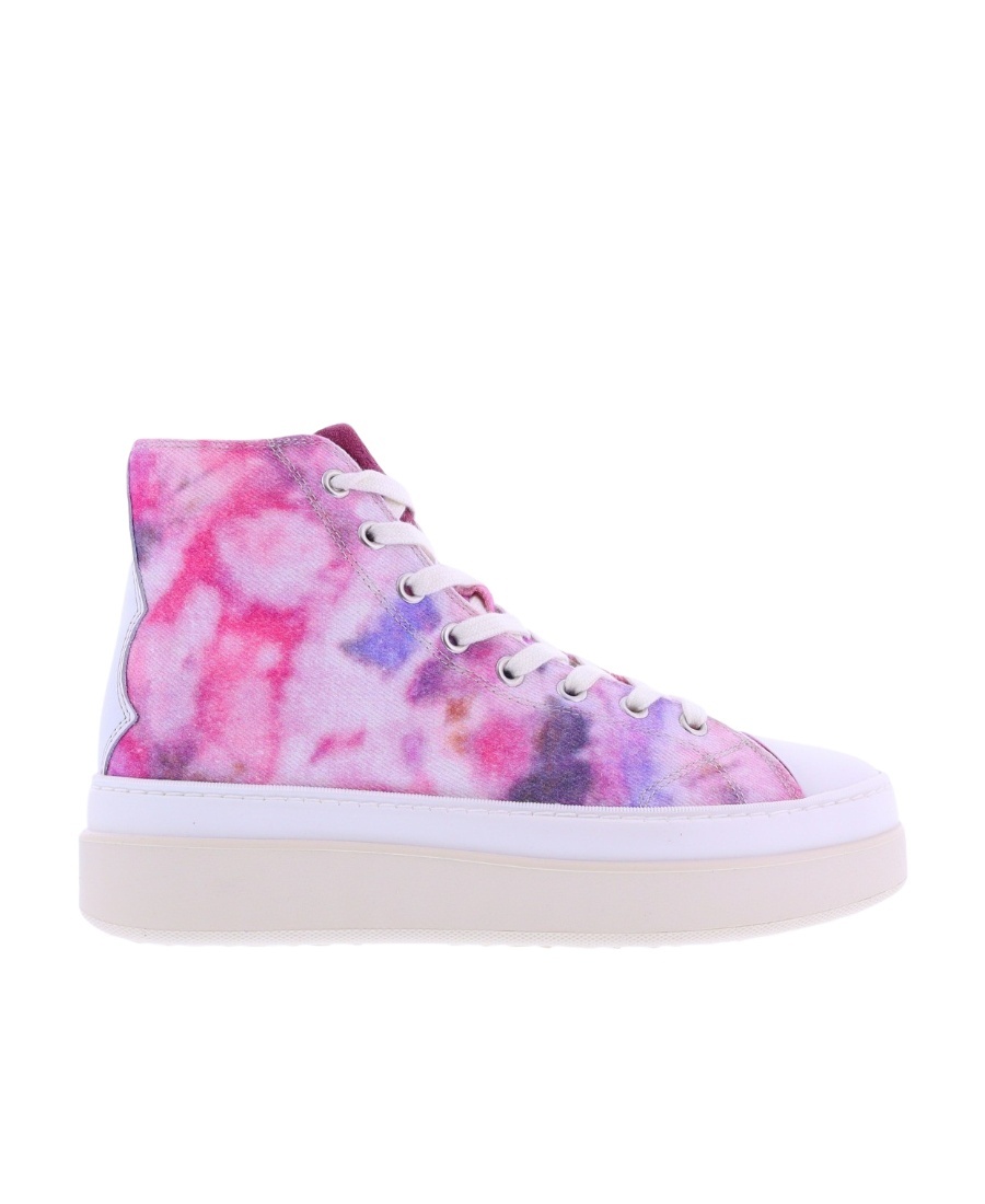 Isabel Marant Hi-top Lace-up Sneakers In Purple