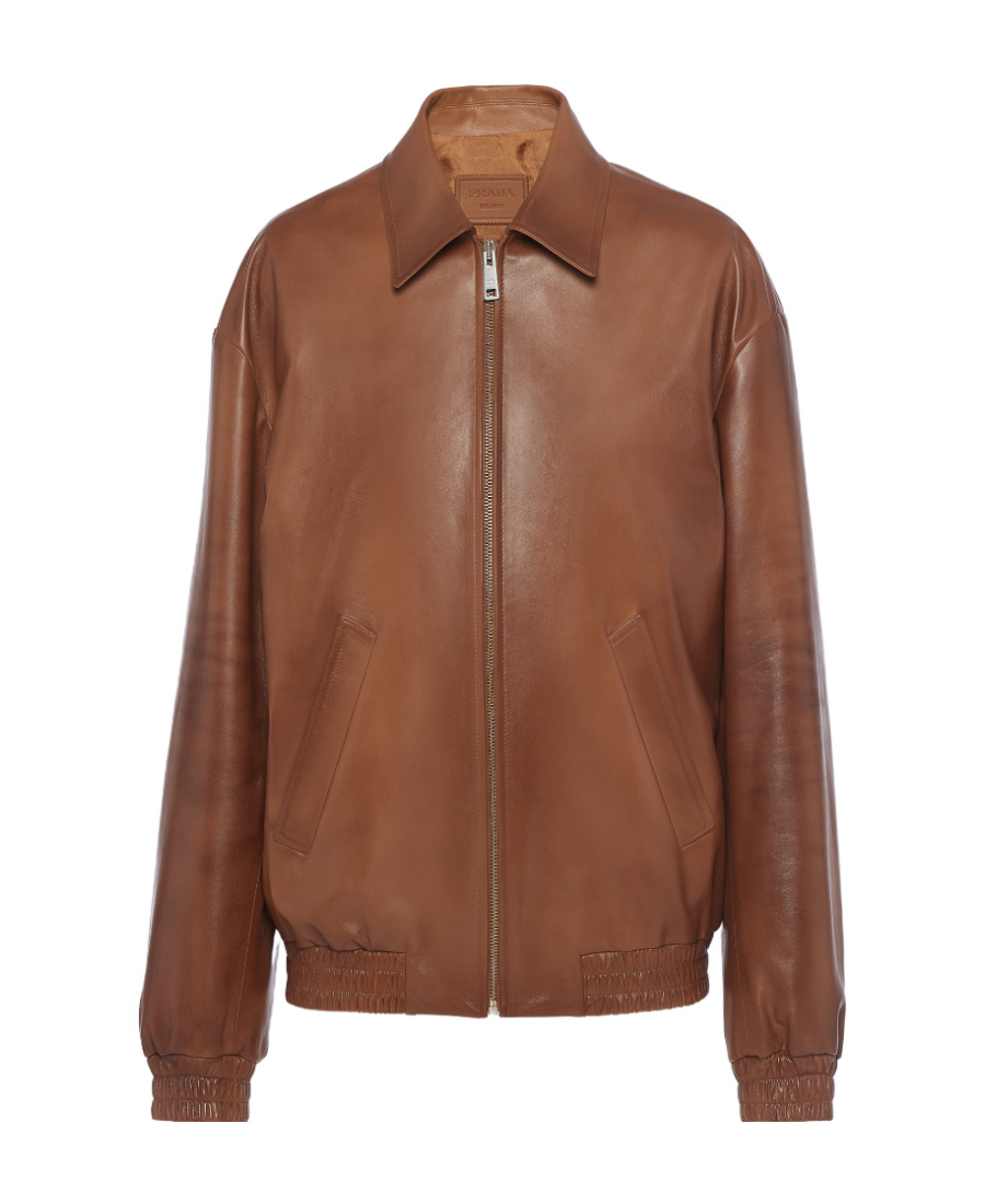 PRADA NAPPA LEATHER JACKET