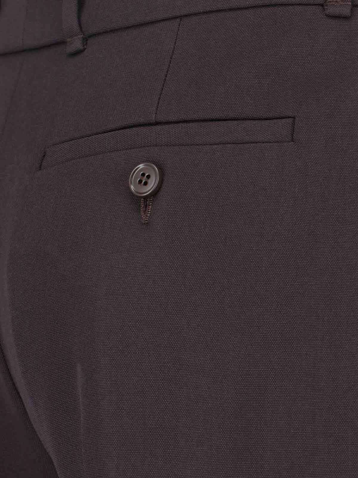 Alexander Mcqueen Pressed-crease Tailored Trousers In Black