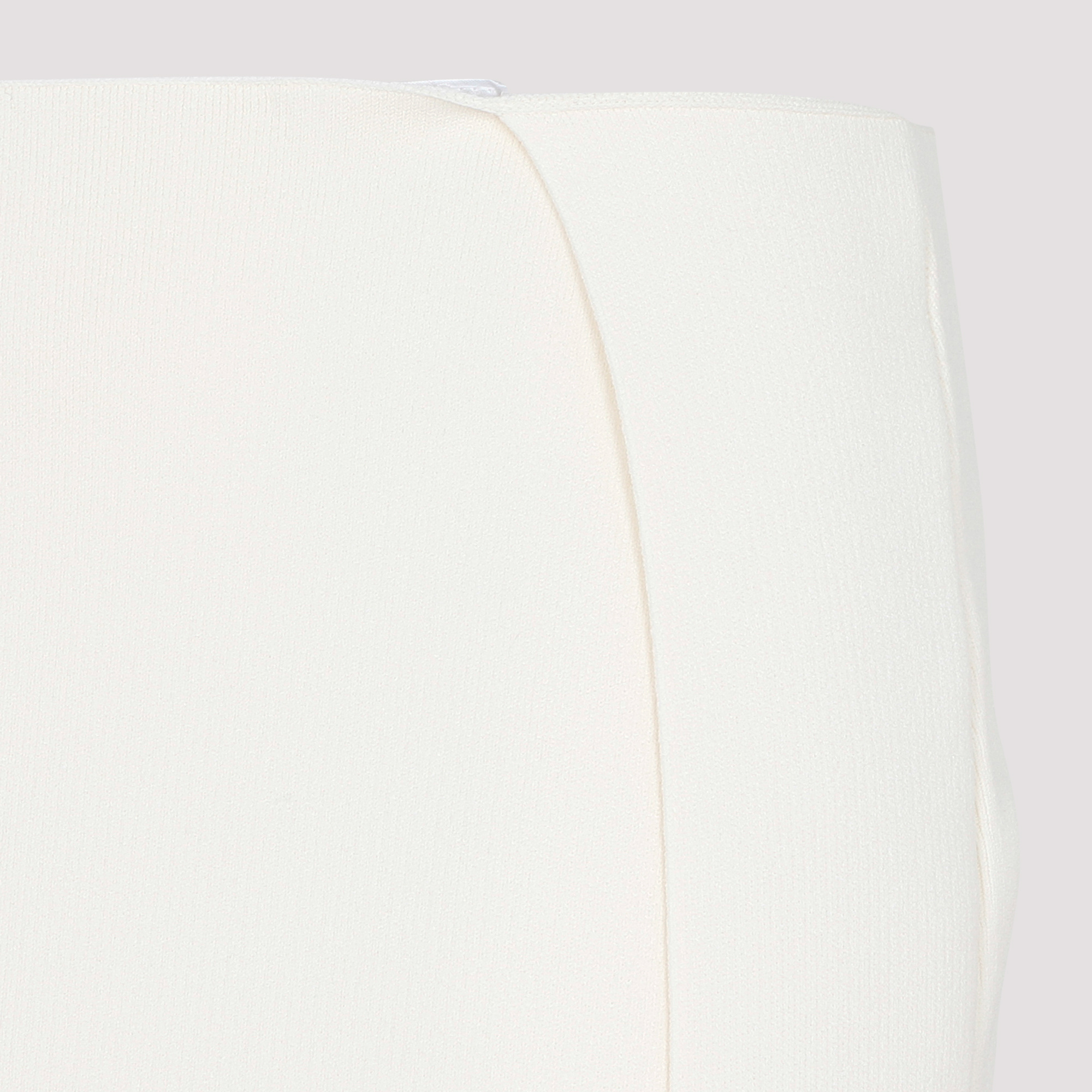 Jil Sander Wrap-design Midi Skirt In White