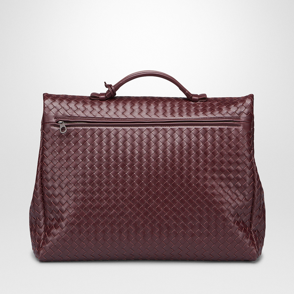 Bottega Veneta Weave A Detail Handbag In Red