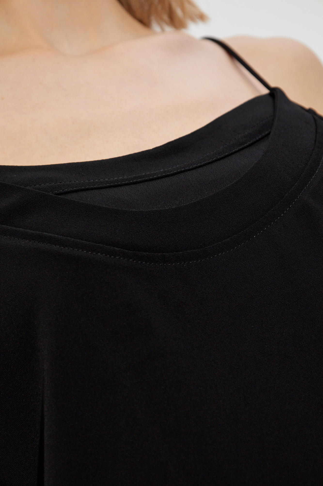 Balmain Layered Top In Black