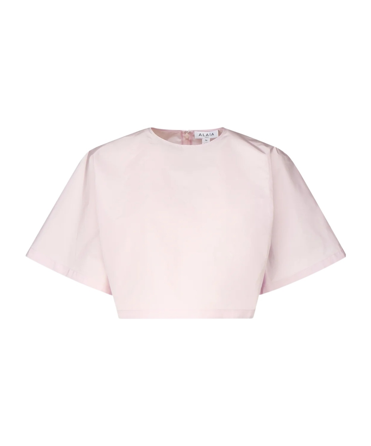 Alaïa Short Sleeve T-shirt In Pink