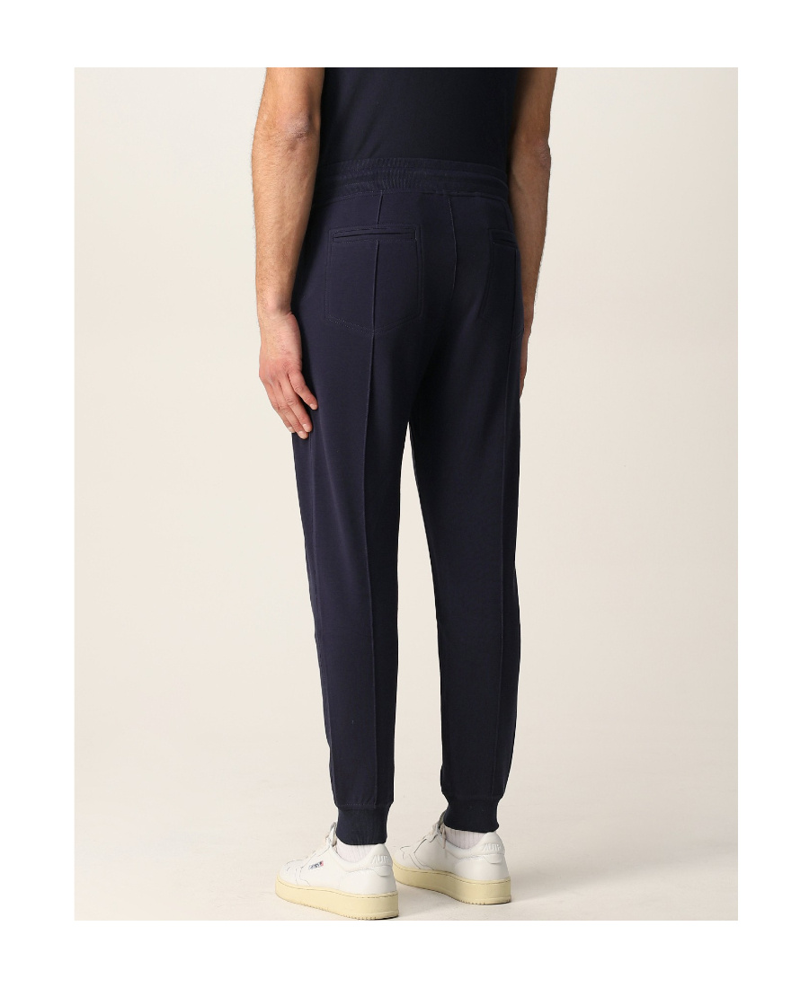 Brunello Cucinelli Tapered Drawstring Track Pants In Black