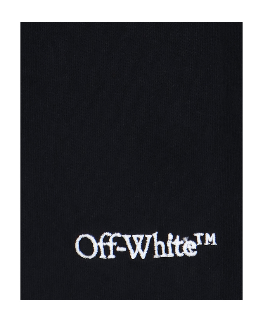 Off-white Scribble Diag Printed T-shirt In Black